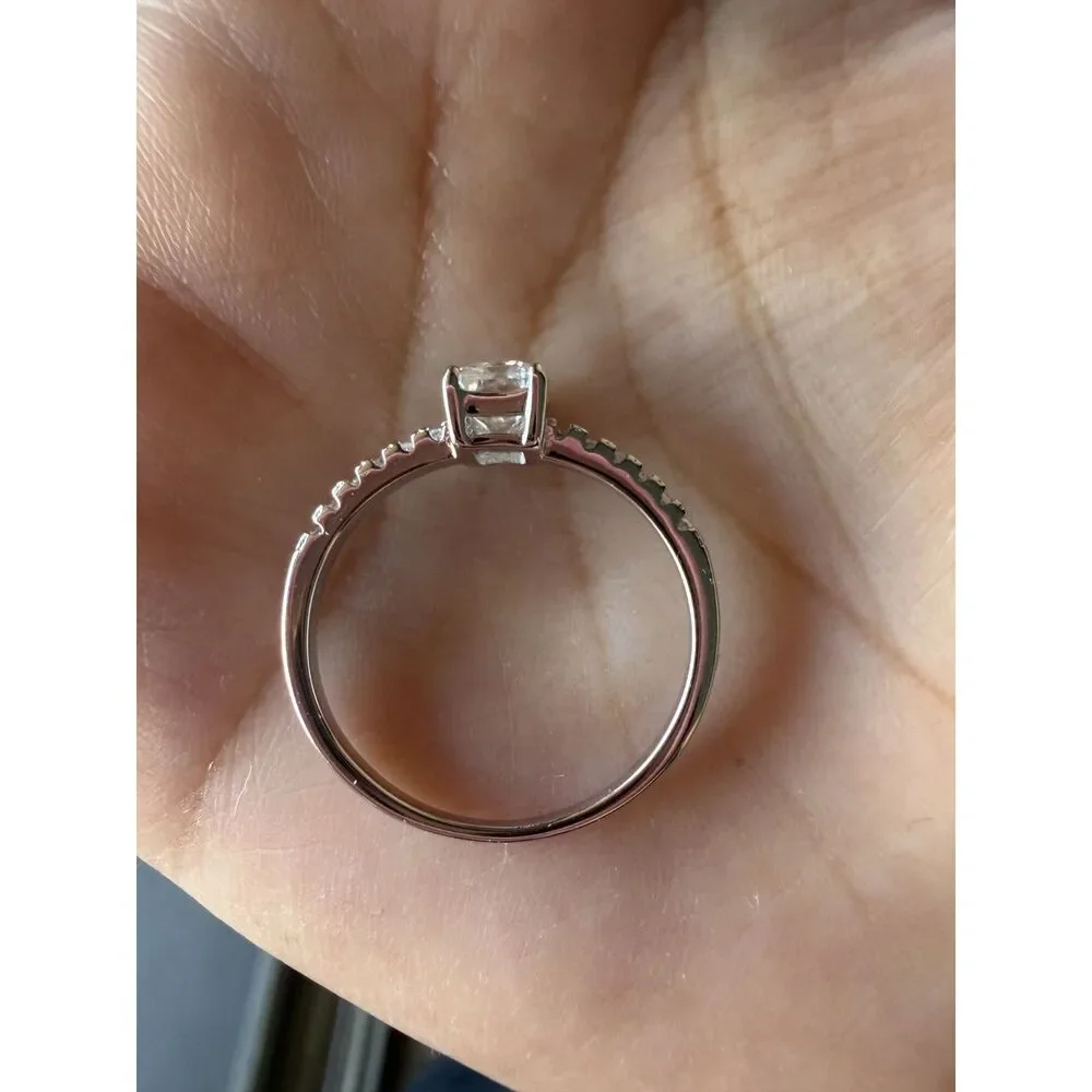 Moissanite beautiful elegant